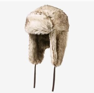 Eddie Bauer Truckee Faux Fur Trapper Hat One Size